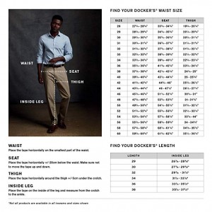 Men's Slim Tapered Fit Workday Khaki Pants